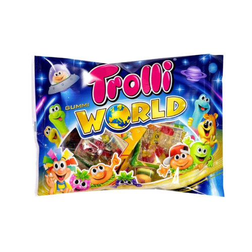 Мармелад фруктовый Тролли Trolli Gummi World, 230 г